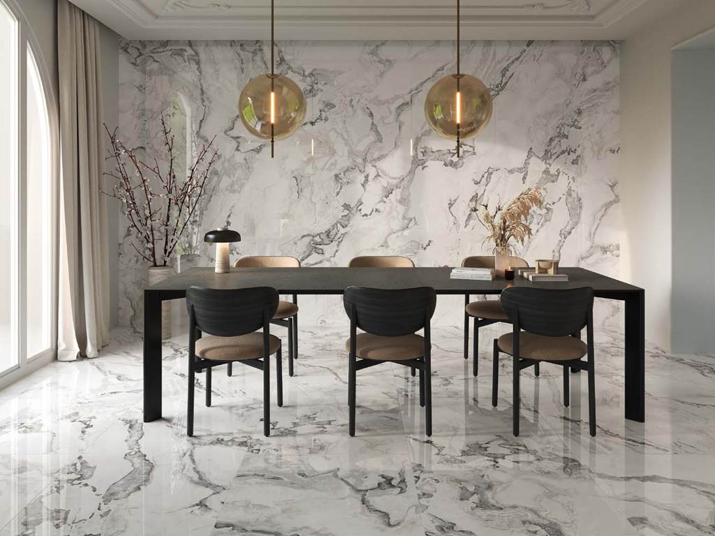 Керамогранит FORTE DEI MARMI QUARK OYSTER WHITE Atlas Concorde (Россия)