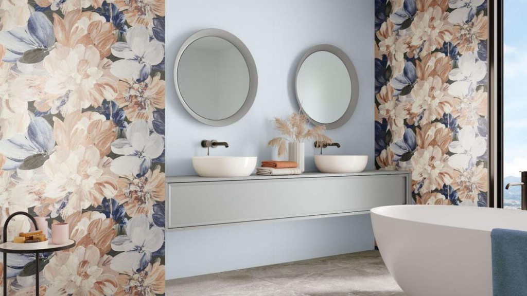 Плитка Montmartre с цветочным рисунком Плитка Montmartre с цветочным рисунком