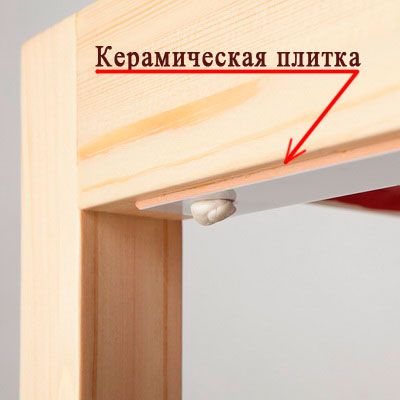 Традиционная керамическая плитка используется в качестве основы, на которую легко клеится жвачка и также легко счищается во время уборки.