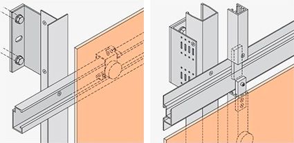 Механическая фасадная система Quadro.