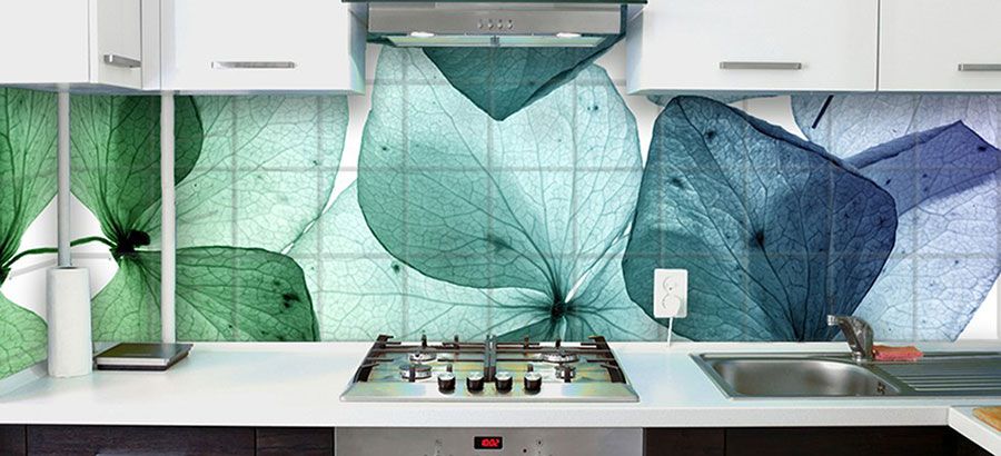 Керамическая плитка панно для кухни