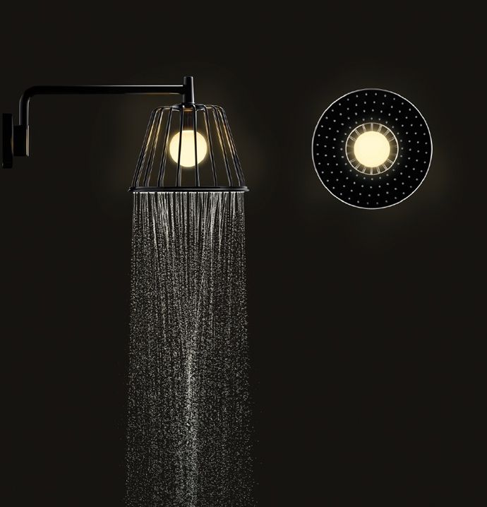 Душ Axor LampShower, дизайн студия Nendo