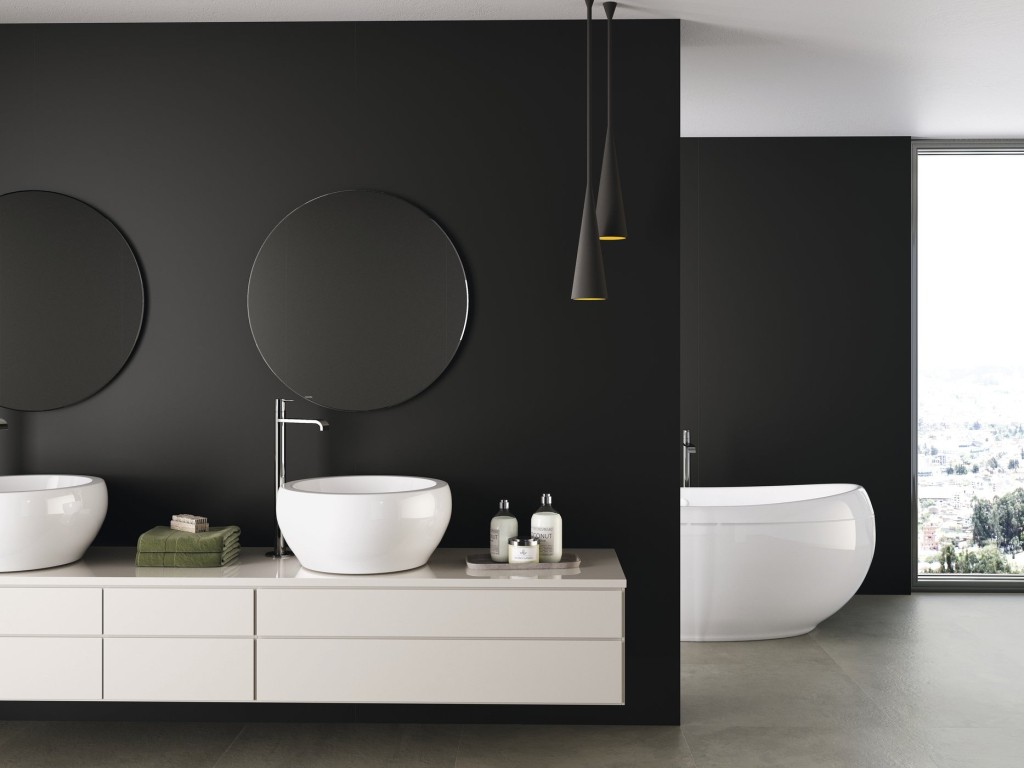 Черно-белый дизайн представляет собой слияние традиционного и современного