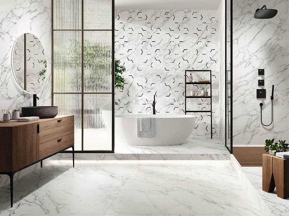 керамогранит от Porcelanite Dos в интерьере